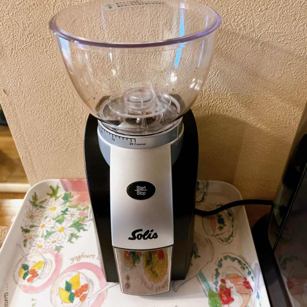 ソリス スカラプラス （Solis Scala Plus Coffee Grinder）コーヒーグラインダー ブラックシルバー SK1661 - 5