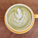 コスパ最強！抹茶ラテでラテアート練習