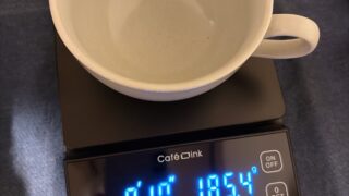 コスパ最強なタイマー付きコーヒースケールCafeLink(ADCS-031BK)をバリスタがレビュー